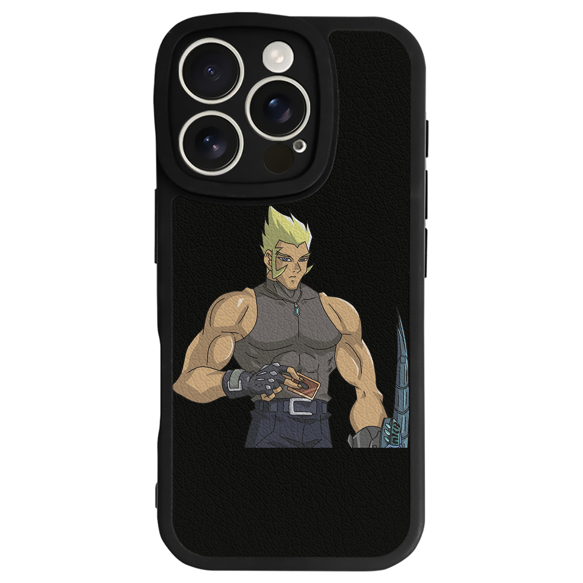 遊☆戯☆王 Yu-Gi-Oh! 【iPhone 16シリーズ対応】シリコンスマホケース（レザー調） 材質：シリコン